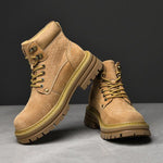 MEN'S STYLISH OUTDOOR LACE-UP BOOTS 65885685S