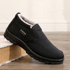 MEN'S CASUAL WARM PLUSH SLIP-ON COTTON SHOES 28175313S