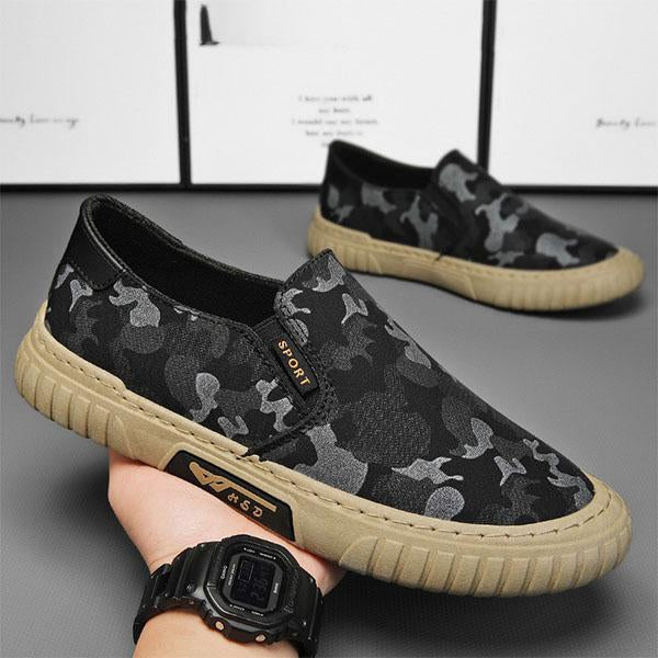 MEN'S LIGHTWEIGHT AND FASHIONABLE CANVAS CASUAL SHOES 72510961YL