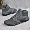 MEN'S CASUAL LACE-UP NON-SLIP HIGH-TOP SNOW BOOTS 09592876S