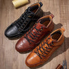 MEN'S DRIVING LACE-UP HIGH-TOP CASUAL SHOES 29507524S