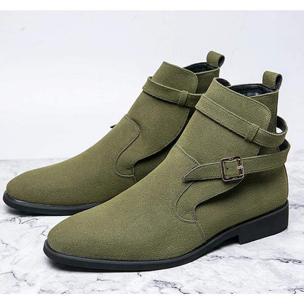 MEN'S RETRO CASUAL SUEDE BOOTS 63910219YL