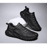 MEN'S LACE UP RETRO CASUAL LEATHER SHOES 15112900YL