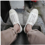 MEN'S CASUAL AND VINTAGE VULCANIZED SHOES DECK SHOES 02883554YL