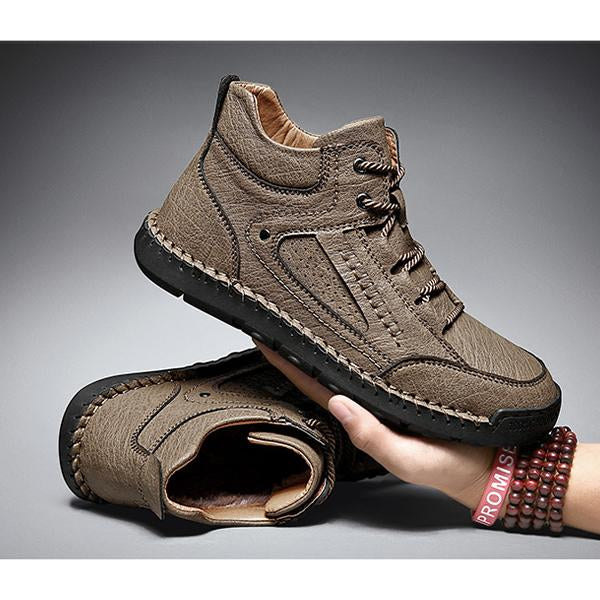 MEN'S FROSTED CASUAL LEATHER SHOES 94475314YL