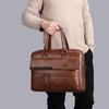 MEN'S BUSINESS HORIZONTAL CROSS-BODY BRIEFCASE 87400250S