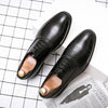 MEN'S RETRO BUSINESS DRESS LEATHER SHOES 56777103YL