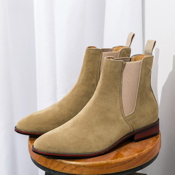 MEN'S BUSINESS SUEDE RETRO CHELSEA BOOTS 88005353S