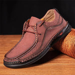 MEN'S CASUAL STITCHING LACE-UP SHOES 34548344S