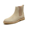 MEN'S SUEDE SOLID COLOR RETRO CHELSEA BOOTS 86280361YL