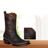 MEN'S RETRO SQUARE TOE WESTERN COWBOY BOOTS 81879770YL