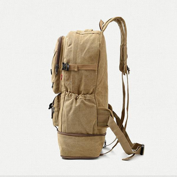 MEN'S LARGE CAPACITY CANVAS OUTDOOR TRAVEL BAG 49067707S