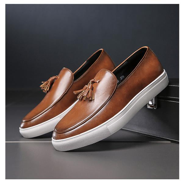 MEN'S CASUAL LEATHER LOAFERS 03431930YL