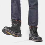 MEN'S CASUAL WARM PLUSH OUTDOOR LACE UP BOOTS 89915640S