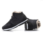 MEN'S LACE-UP PLUSH EVERYDAY WARM SNOW BOOTS 39993935S