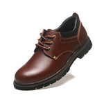 MEN'S RETRO LACE-UP CASUAL WEAR-RESISTANT WORK SHOES 93869539S