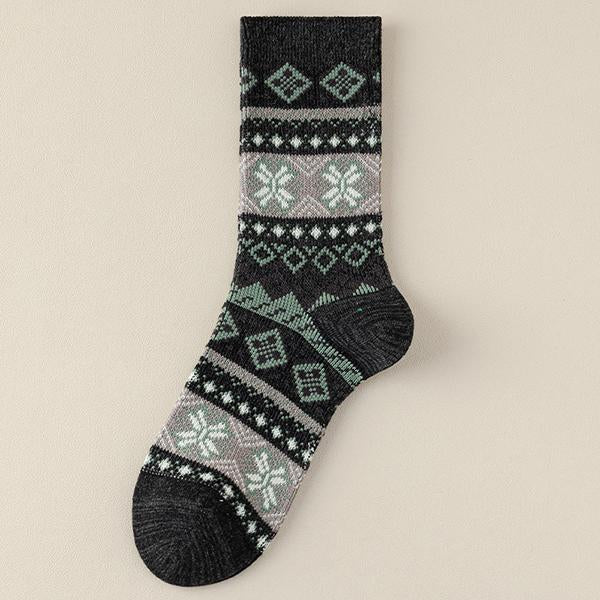 MEN'S RETRO ETHNIC STYLE MID-CALF SOCKS 58714897S