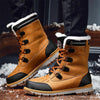 MEN'S CASUAL PLUSH FASHION HIGH-TOP WARM SNOW BOOTS 70905793S