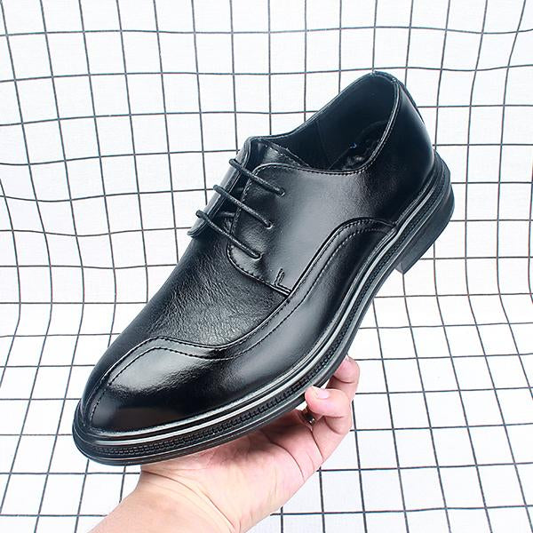 MEN'S CASUAL BUSINESS LACE-UP WEDDING SHOES 71373190S