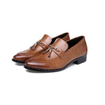 MEN'S RETRO DESIGN CASUAL LEATHER SHOES 29130600YL