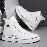 MEN'S VERSATILE CASUAL HIGH-TOP CANVAS SHOES 53949290S