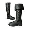 MEN'S RETRO MEDIEVAL LEATHER BOOTS 95622548YL