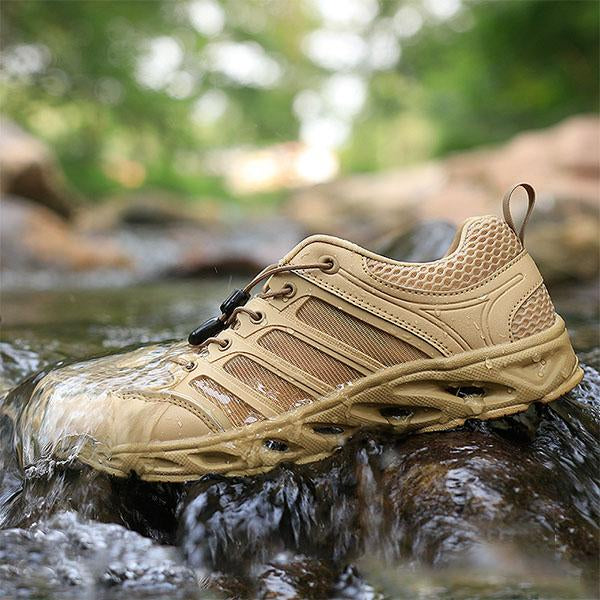 MEN'S OUTDOOR CREEK TRACING SHOES HIKING SHOES SPORTS AMPHIBIOUS WADING SHOES 81720027YL