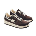 MEN'S RETRO LACE UP BREATHABLE CASUAL SHOES 15271047YL