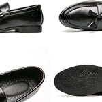 MEN'S BUSINESS RETRO FORMAL LEATHER SHOES 06436596YL