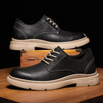 MEN'S WORK STYLE CASUAL LACE-UP BUSINESS SHOES 89942741S