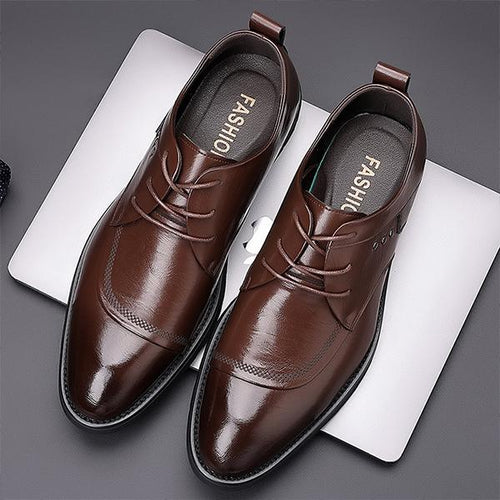 MEN'S BUSINESS CASUAL LACE-UP DRESS SHOES 28544861S