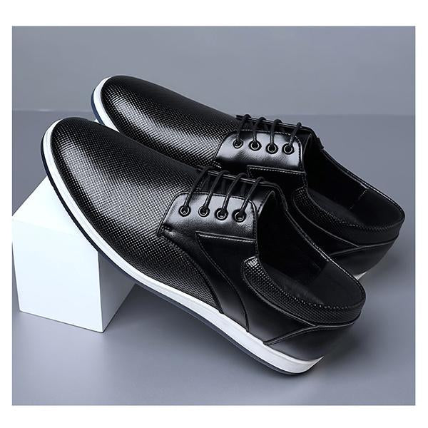 MEN'S CASUAL BREATHABLE LEATHER SHOES 34955712YL