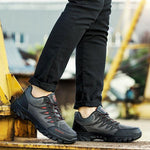 MEN'S FASHION AND BREATHABLE OUTDOOR WORK CASUAL SHOES 55297958YL