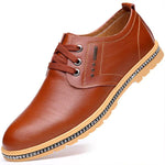 MEN'S LACE-UP BREATHABLE CASUAL BUSINESS SHOES 84632855S