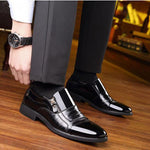 MEN'S BUSINESS FORMAL LEATHER SHOES 90261470YL