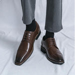 MEN'S CLASSIC BUSINESS LEATHER DRESS SHOES 55976217YL