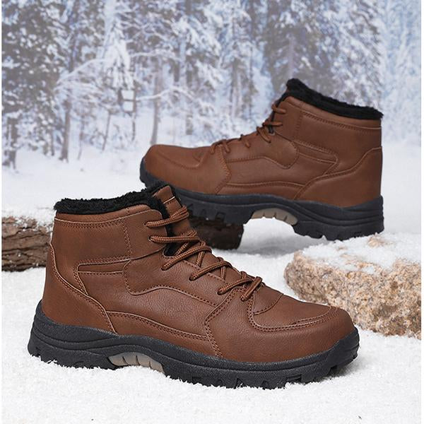 MEN'S OUTDOOR LACE UP COLD RESISTANT BOOTS 78502970YL