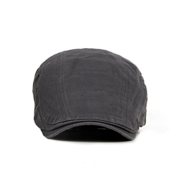 MEN'S CASUAL COTTON SOLID COLOR PEAKED CAP 90903747S