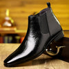 MEN'S CASUAL BUSINESS POINTED TOE CHELSEA BOOTS 17926509S