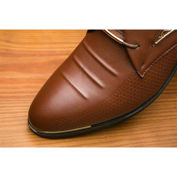 MEN'S RETRO BUSINESS DRESS SHOES 04649804YL