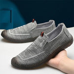 MEN'S SLIP-ON BREATHABLE RUBBER SOLE CASUAL SHOES 80490287S