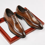 MEN'S VINTAGE BRAIDED DERBY SHOES 91618444S