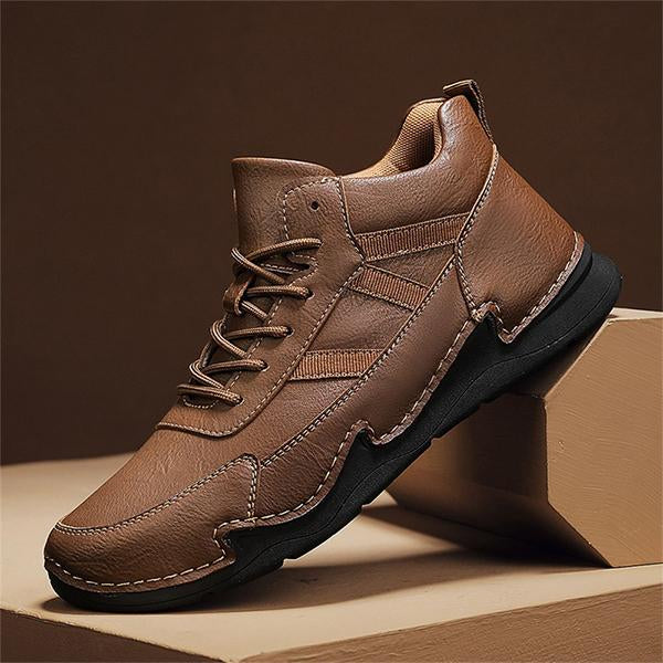 MEN'S CASUAL WARM PLUSH MOUNTAINEERING SNEAKERS 38285890S