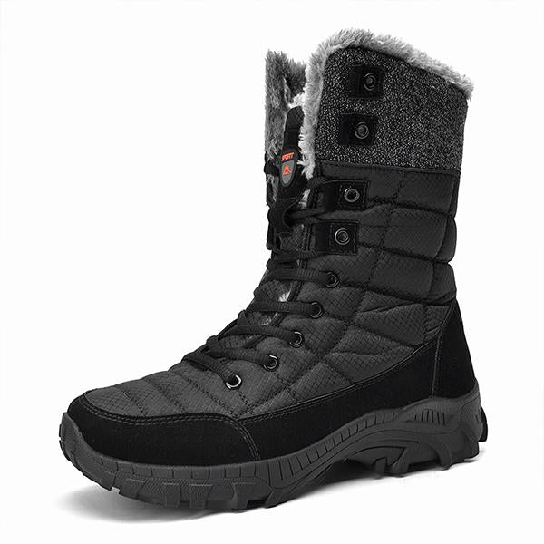 MEN'S OUTDOOR HIKING LACE-UP SNOW BOOTS 40792441S