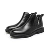 MEN'S CASUAL SIDE ZIP EVERYDAY ANKLE BOOTS 63500269S