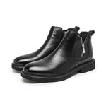 MEN'S CASUAL SIDE ZIP EVERYDAY ANKLE BOOTS 63500269S