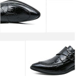 MEN'S RETRO WEDDING LEATHER SHOES 49933919YL