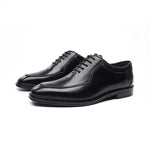 MEN'S RETRO BUSINESS LACE-UP OXFORD SHOES 16716285S