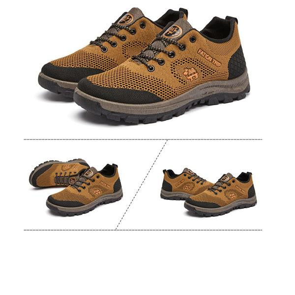 MEN'S BREATHABLE MESH OUTDOOR CASUAL SHOES 60026552YL