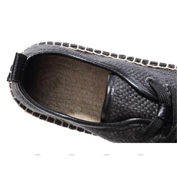 MEN'S BREATHABLE LINEN CASUAL LOAFERS 77305103YL